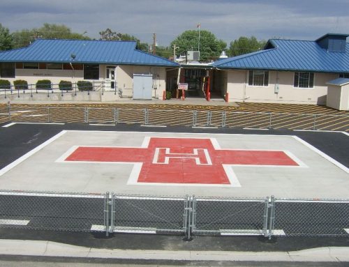 South Lyon Medical Center Helicopter Pad